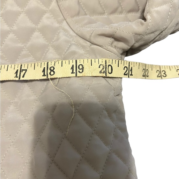 NORDIC LIGHTS QUILTED LIGHTWEIGHT BEIGE jacket size large - Picture 5 of 7